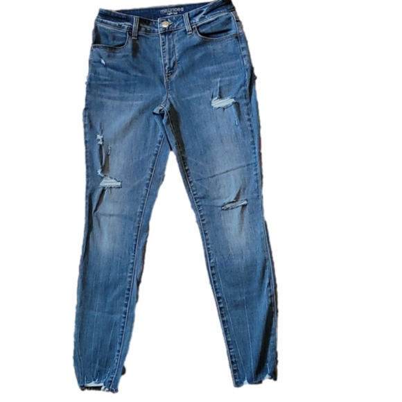 𝅺Maurices high Rise Womens size M long - Picture 2 of 5